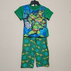 Teenage Mutant Ninja Turtles Boys Pajamas Size 4T